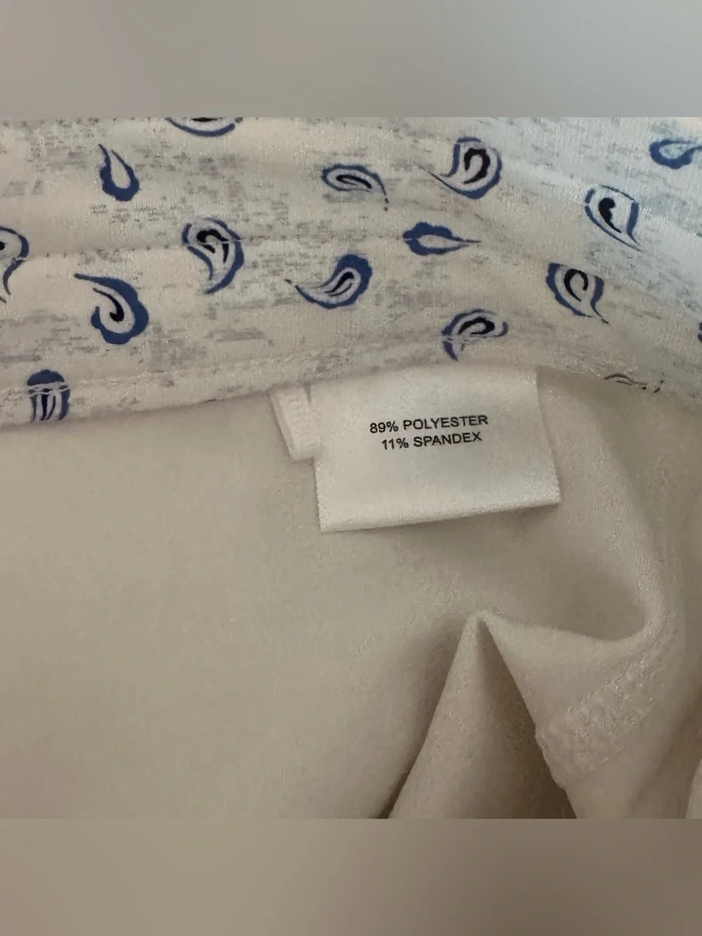 NWOT WOMEN'S PETER MILLAR GOLF SKORT SKIRT 50 UPF Performance Wear Paisley Sz L.